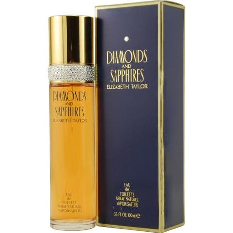 Diamonds & Sapphires By Elizabeth Taylor Edt Spray 3.3 Oz