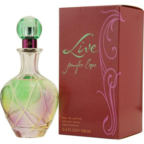 Live Jennifer Lopez By Jennifer Lopez Eau De Parfum Spray 3.4 Oz