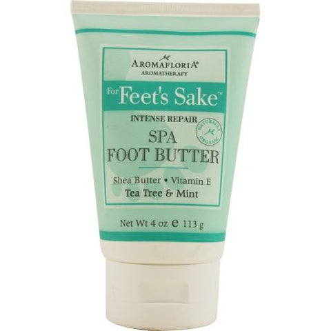 For Feet's Sake Intense Repair Spa Foot Butter 4 Oz Blend Of Tea Tree And Mint By Aromafloria