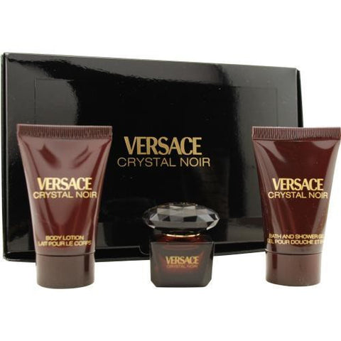 Gianni Versace Gift Set Versace Crystal Noir By Gianni Versace