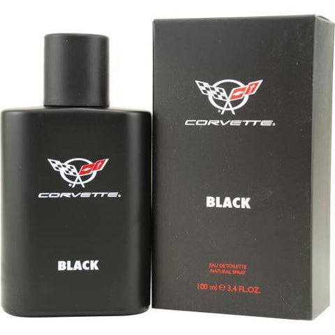 Corvette Black By Vapro International Edt Spray 3.4 Oz