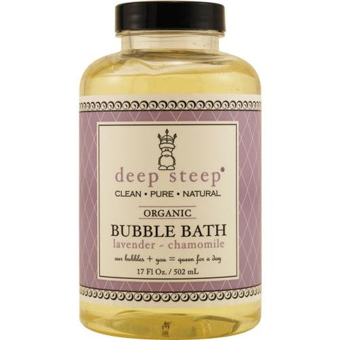 Deep Steep Lavender-chamomile Organic Bubble Bath 17.5 Oz By Deep Steep