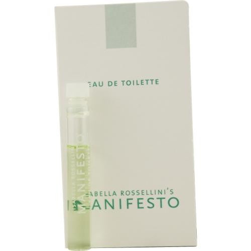 Manifesto Rossellini By Isabella Rossellini Edt Vial On Card