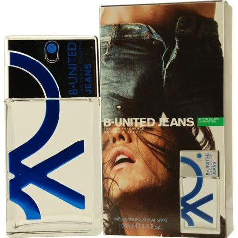 B United Jeans By Benetton Edt Spray 3.3 Oz
