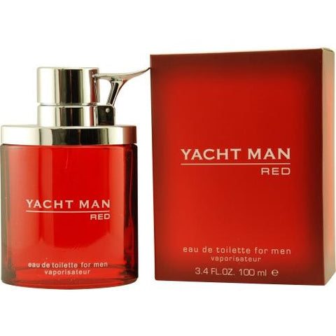 Yacht Man Red By Myrurgia Edt Spray 3.4 Oz