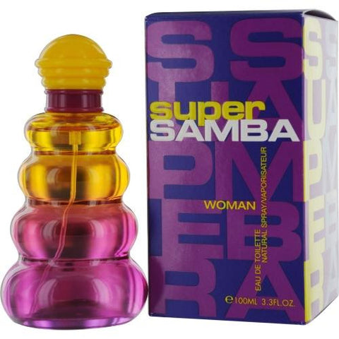 Samba Super By Perfumers Workshop Edt Spray 3.4 Oz