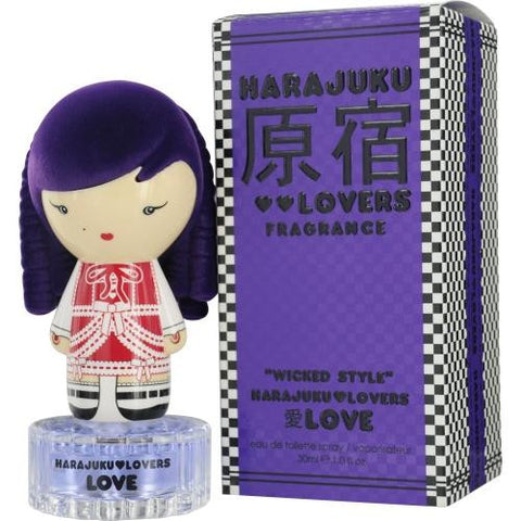 Harajuku Lovers Wicked Style Love By Gwen Stefani Edt Spray 1 Oz