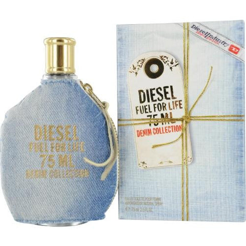 Diesel Fuel For Life Denim By Diesel Edt Spray 2.5 Oz
