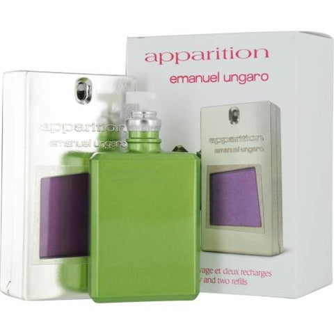 Apparition By Ungaro Eau De Parfum Refillable Spray .7 Oz & Eau De Parfum Refill Spray .7 Oz (travel Offer)