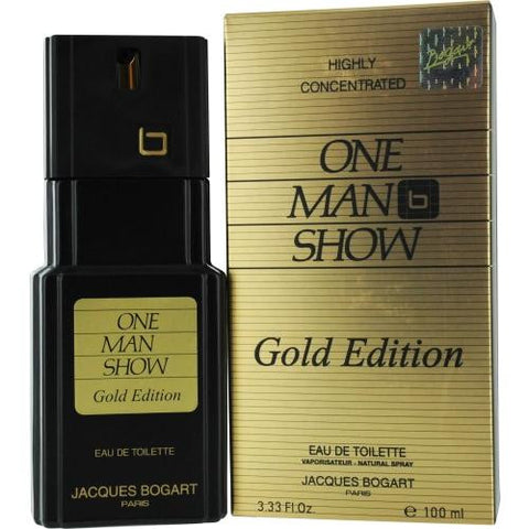 One Man Show Gold By Jacques Bogart Edt Spray 3.3 Oz