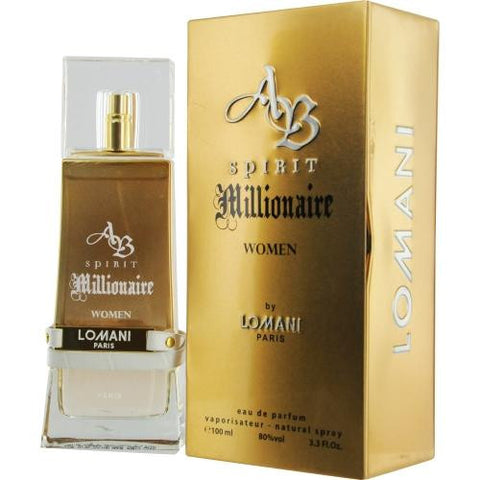Ab Spirit Millionaire By Lomani Eau De Parfum Spray 3.4 Oz