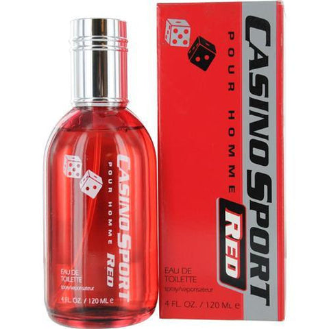 Casino Sport Red By Casino Parfums Edt Spray 4 Oz