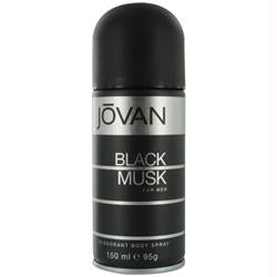Jovan Black Musk By Jovan Deodorant Body Spray 5 Oz
