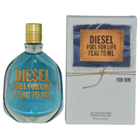 Diesel Fuel For Life L'eau By Diesel Edt Spray 2.5 Oz (limited Edition)