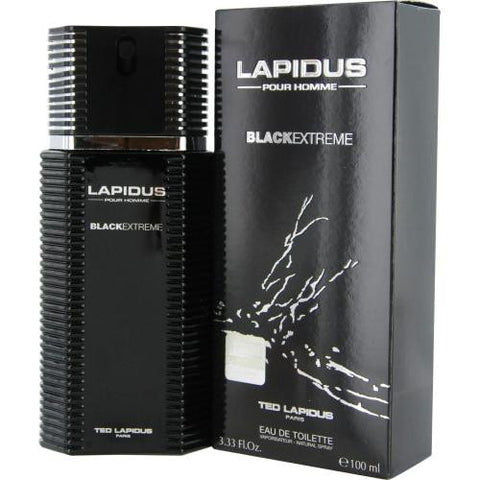 Lapidus Pour Homme Black Extreme By Ted Lapidus Edt Spray 3.4 Oz