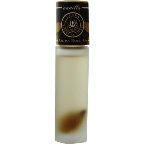 Essential Oils Terra Vanilla Aroma Roll On - Essential Oils Of Vanilla With Tiger Eye Gemstones In Jojoba Oil .33 Oz By Essential Oils Terra