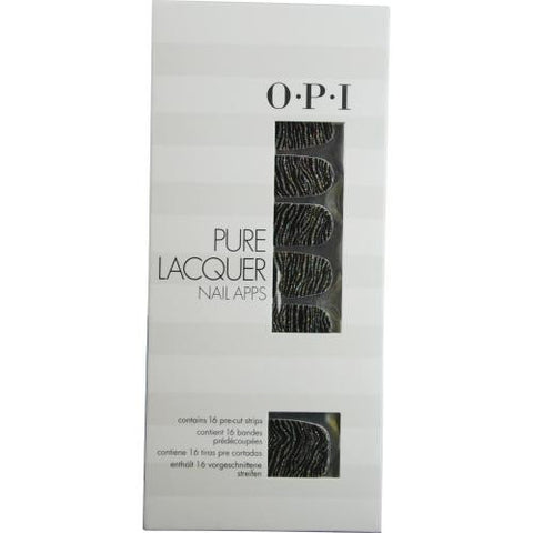Opi Pure Lacquer Nail Apps--metallic Waves--16 Pre-cut Strips By Opi