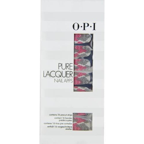 Opi Pure Lacquer Nail Apps--parisian--16 Pre-cut Strips By Opi