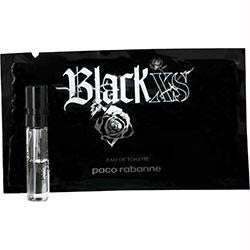 Black Xs By Paco Rabanne Edt Spray Vial On Card