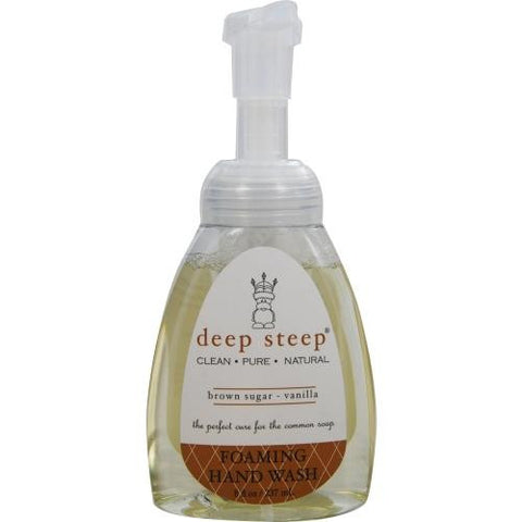 Deep Steep Brown Sugar-vanilla Organic Foaming Hand Wash 8 Oz By Deep Steep