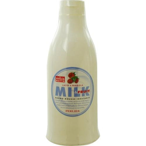 Milk And Strawberry Bath Mousse--500ml-16.9 Oz