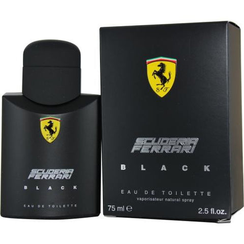 Ferrari Scuderia Black By Ferrari Edt Spray 2.5 Oz