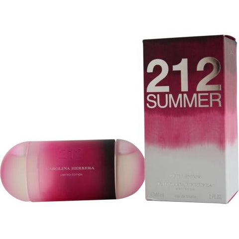 212 Summer By Carolina Herrera Edt Spray 2 Oz (limited Edition 2013)