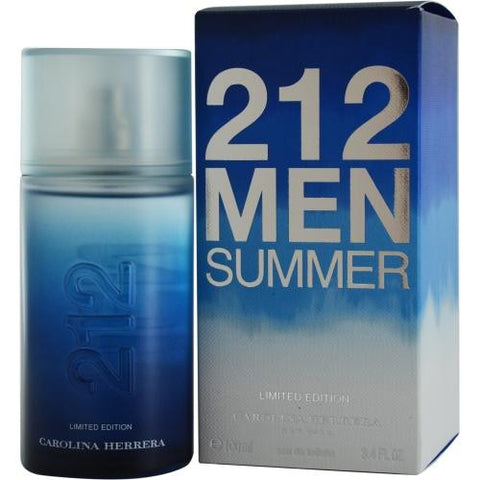 212 Summer By Carolina Herrera Edt Spray 3.4 Oz (limited Edition 2013)