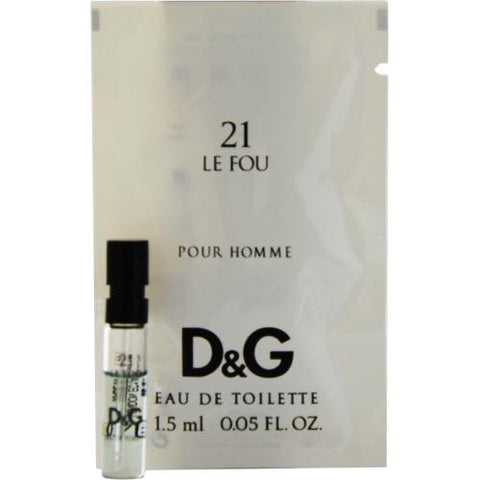 D & G 21 Le Fou By Dolce & Gabbana Edt Vial
