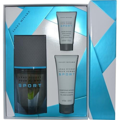 Issey Miyake Gift Set L'eau D'issey Pour Homme Sport By Issey Miyake
