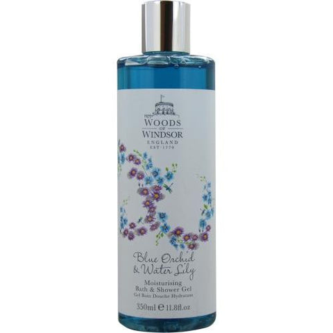 Woods Of Windsor Blue Orchid & Water Lily By Woods Of Windsor Moisturizing Bath & Shower Gel 11.8 Oz