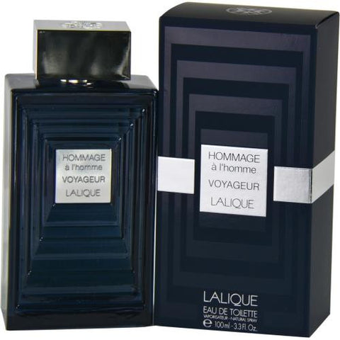Lalique Hommage Voyageur By Edt Spray 3.4 Oz