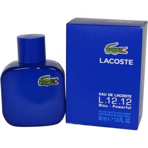 Lacoste Eau De Lacoste L.12.12 Bleu By Lacoste Powerful Edt Spray 1.7 Oz
