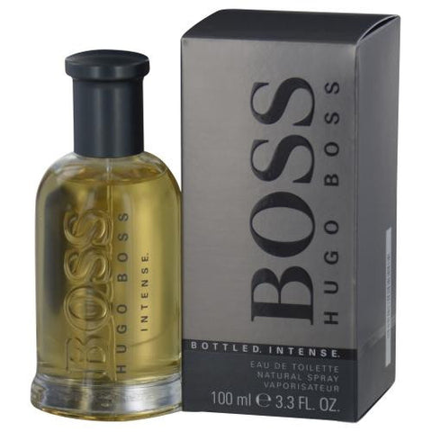 Boss Bottled Intense By Edt Spray 3.4 Oz