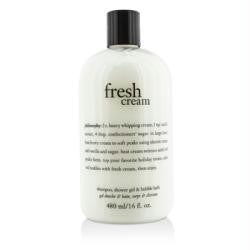 Fresh Cream Shampoo, Shower Gel & Bubble Bath --480ml-16oz