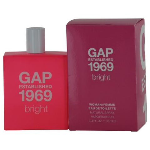 Gap Established 1969 Bright By Gap Edt Spray 3.4 Oz