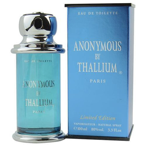 Thallium Anonymous By Jacques Evard Edt Spray 3.4 Oz (limited Edtion)