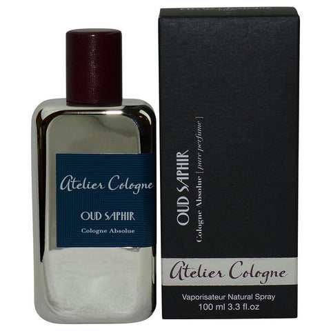 Atelier Cologne By Atelier Cologne Oud Saphir Cologne Absolue Pure Perfume Spray 3.3 Oz With Removable Spray Pump