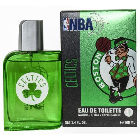 Nba Celtics By Air Val International Green Edt Spray 3.4 Oz