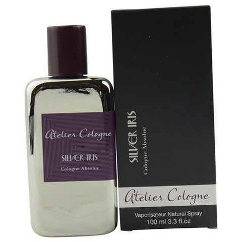 Atelier Cologne By Atelier Cologne Silver Iris Cologne Absolue Spray 3.3 Oz With Removable Spray Pump (metal Collection)