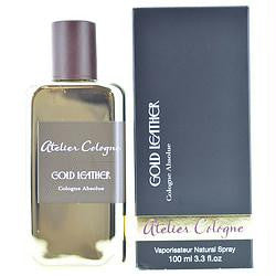 Atelier Cologne By Atelier Cologne Gold Leather Cologne Absolue Spray 3.3 Oz With Removable Spray Pump