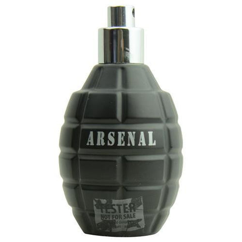 Arsenal Black By Gilles Cantuel Eau De Parfum Spray 3.4 Oz *tester