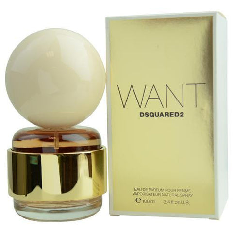 Dsquared2 Want By Dsquared2 Eau De Parfum Spray 3.4 Oz