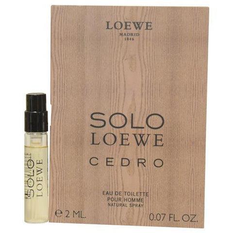 Solo Loewe Cedro By Edt Spray Vial On Card