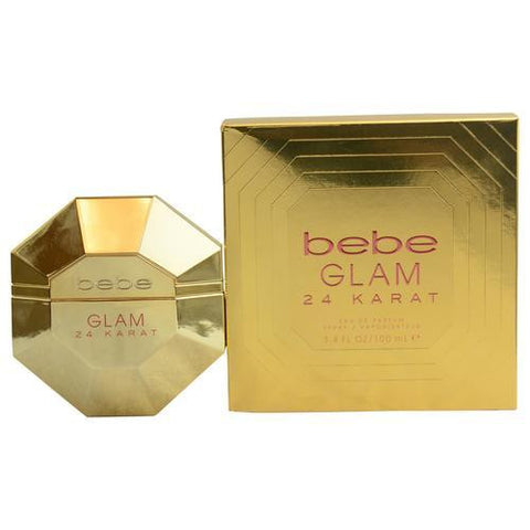Bebe Glam 24 Karat By Bebe Eau De Parfum Spray 3.4 Oz