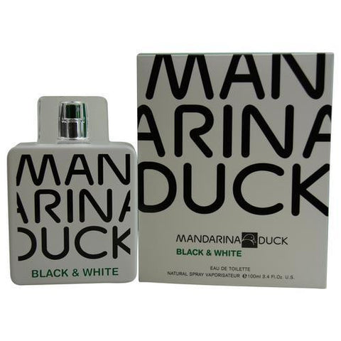 Mandarina Duck Black And White By Edt Spray 3.4 Oz