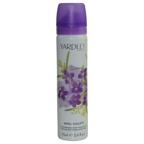 Yardley By Yardley April Violets Body Spray 2.6 Oz (new Packaging)