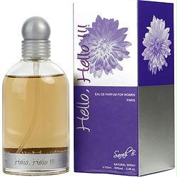 Hello Hello By Perfumes Sarah B Eau De Parfum Spray 3.4 Oz