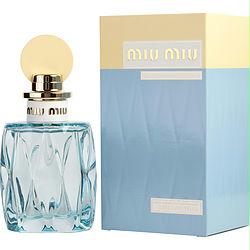 Miu Miu L'eau Bleue By Miu Miu Eau De Parfum Spray 3.4 Oz