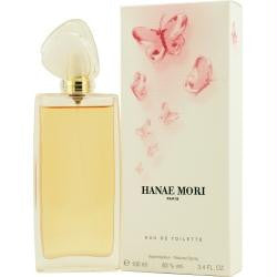 Hanae Mori By Hanae Mori Eau De Parfum Spray 3.4 (new Packaging) Oz & Body Cream 1.7 Oz & Eau De Parfum Rollerball .33 Oz